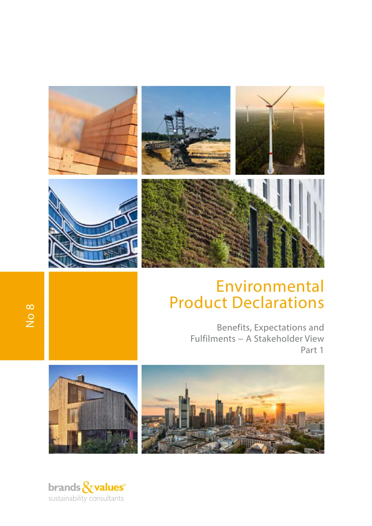 Cover of the study “Environmental Product Declarations”